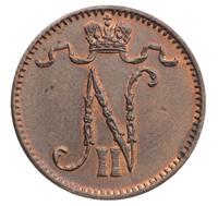 1 пенни 1911 года  Для Финляндии