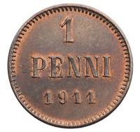 1 пенни 1911 года  Для Финляндии