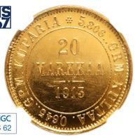20 марок 1913 года S Для Финляндии