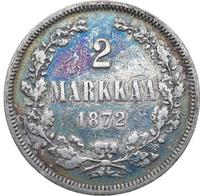 2 марки 1872 года S Для Финляндии