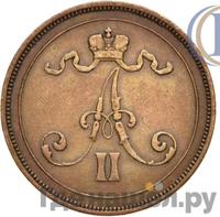 10 пенни 1875 года  Для Финляндии