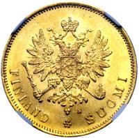 10 марок 1879 года S Для Финляндии