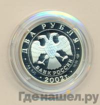 2 рубля 2002 года СПМД