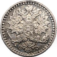 25 пенни 1871 года S Для Финляндии