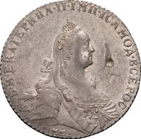 1 рубль 1770 года