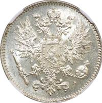 50 пенни 1915 года S Для Финляндии