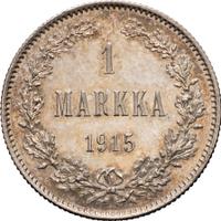 1 марка 1915 года S Для Финляндии