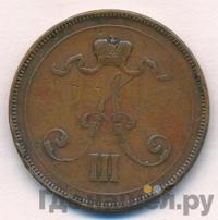 10 пенни 1889 года  Для Финляндии