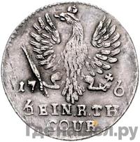 1/6 талера 1761 года