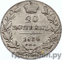 20 копеек 1834 года