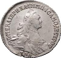 15 копеек 1766 года ММД