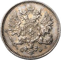 25 пенни 1891 года L Для Финляндии