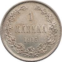 1 марка 1915 года S Для Финляндии