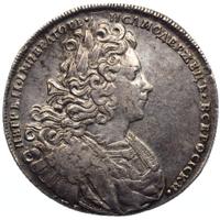 1 рубль 1727 года