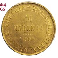 10 марок 1904 года L Для Финляндии