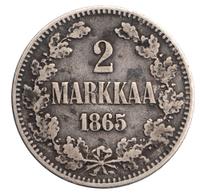 2 марки 1865 года S Для Финляндии