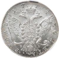 1 рубль 1774 года СПБ ТИ ФЛ