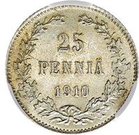 25 пенни 1910 года L Для Финляндии