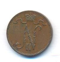 1 пенни 1898 года  Для Финляндии
