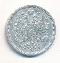 50 пенни 1889 года L Для Финляндии