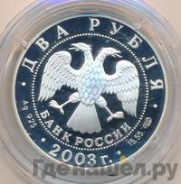 2 рубля 2003 года СПМД