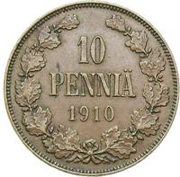 10 пенни 1910 года  Для Финляндии