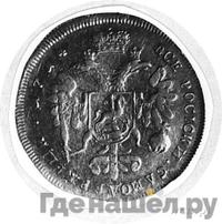 Двойной червонец 1714 года