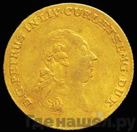 Дукат 1780 года  Петр Брион