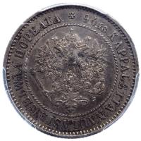 1 марка 1872 года S Для Финляндии