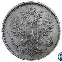 50 пенни 1907 года L Для Финляндии