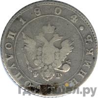 Полуполтинник 1804 года