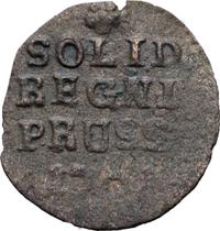 Солид 1761 года  Для Пруссии