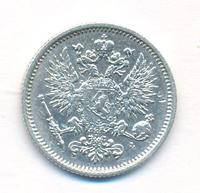 50 пенни 1890 года L Для Финляндии