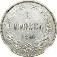 1 марка 1890 года L Для Финляндии