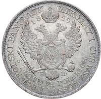 5 злотых 1829 года FH Для Польши
