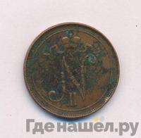 10 пенни 1908 года  Для Финляндии