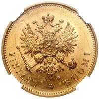 20 марок 1879 года S Для Финляндии