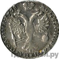 Полтина 1728 года