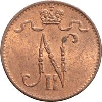 1 пенни 1906 года  Для Финляндии