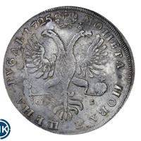 1 рубль 1725 года