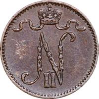 1 пенни 1900 года  Для Финляндии