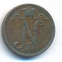 1 пенни 1898 года  Для Финляндии