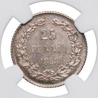 25 пенни 1898 года L Для Финляндии