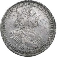 1 рубль 1724 года