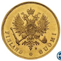 10 марок 1879 года S Для Финляндии