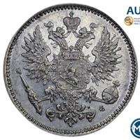 50 пенни 1891 года L Для Финляндии