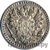 25 пенни 1867 года S Для Финляндии