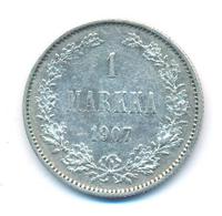 1 марка 1907 года L Для Финляндии