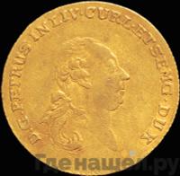 Дукат 1780 года  Петр Брион