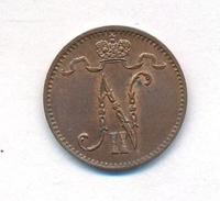 1 пенни 1906 года  Для Финляндии